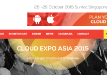 iSKyLink社（弊社関連会社）がCLOUD EXPO ASIA 2015に出展