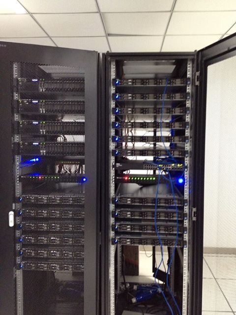 servers at Xi'an univ