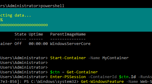 Windows Server Containers を PowerShell で操作する #windows #docker